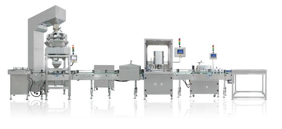 SS304 Food Packaging Machines For Snack And Candy In Can Pack
