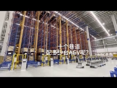 最大3500kg パレット自動ラックシステム AS-RS 双列スタッカー