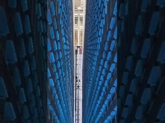 最大3500kg パレット自動ラックシステム AS-RS 双列スタッカー