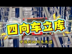 普通の環境 密度の高いASRS 4方向シャトル 小型パレット用の自動ラッキングシステム