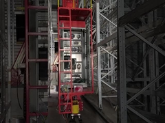 最大3500kg パレット自動ラックシステム AS-RS 双列スタッカー